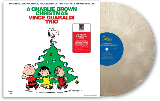 Vince Guaraldi Trio - A Charlie Brown Christmas (SNOWSTORM COLOR VINYL) | Mint (M) Mint (M)-