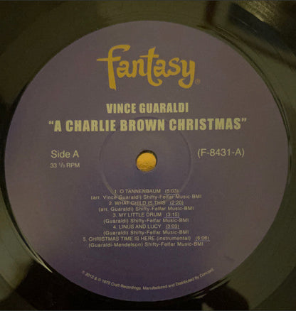 Vince Guaraldi Trio - A Charlie Brown Christmas (VINYL) | Mint (M) Mint (M)-