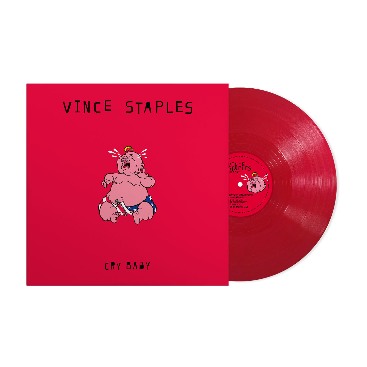 Vince Staples - Cry Baby (IEX RED VINYL LP) | NEW-
