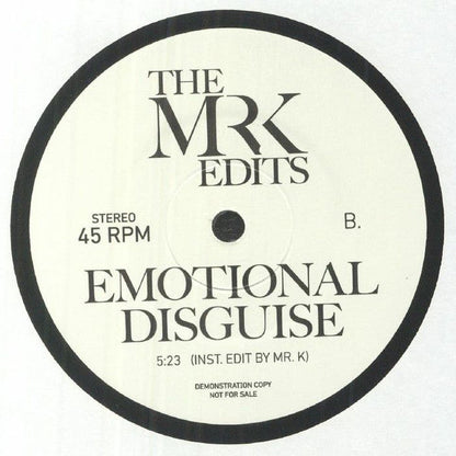 Pleasure Boys / Emotional Disguise 7" | Mint (M) Generic-