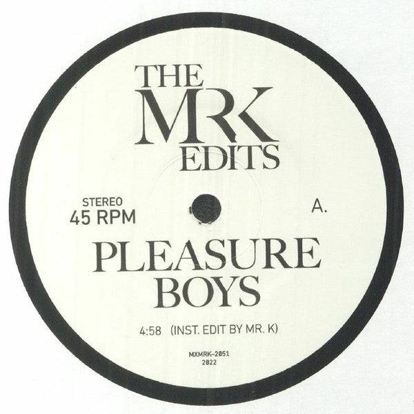 Pleasure Boys / Emotional Disguise 7" | Mint (M) Generic-