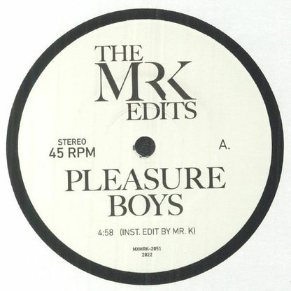 Pleasure Boys / Emotional Disguise 7" | Mint (M) Generic-