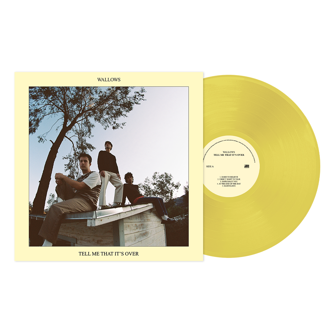Wallows - Tell Me That It's Over (YELLOW VINYL) | Mint (M) Mint (M)-