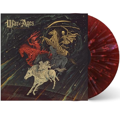 War Of Ages - Dominion (RED SPLATTER VINYL) | Mint (M) Mint (M)-