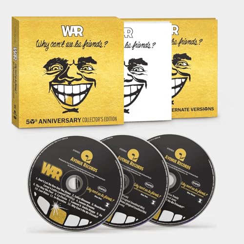 War - Why Can'T We Be Friends? (3xCD / 50Th Anniversary Collector'S Edition) | Mint (M) Mint (M)-