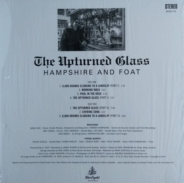 Warren Hampshire and Greg Foat - The Upturned Glass | Mint (M) Mint (M)-