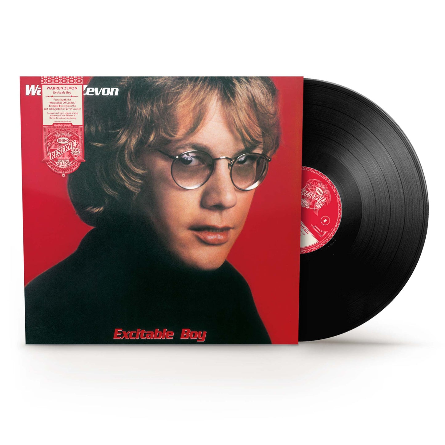 Warren Zevon - Excitable Boy (Rhino Reserve RKTBR25 VINYL) | Mint (M) Mint (M)-
