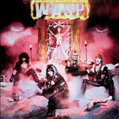 W.A.S.P. - W.A.S.P.: 40th Anniversary Edition (Half Speed Mastered, Red & Black Marbled Colored Vinyl) | Mint (M) Mint (M)-
