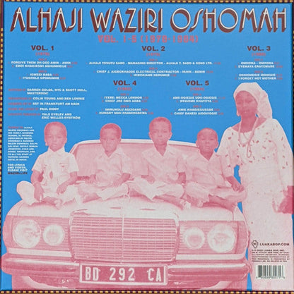 Waziri Oshomah - Vol. 1-5 (1978-1984) | Mint (M) Mint (M)--
