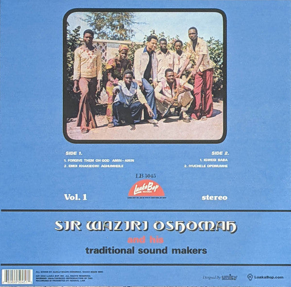 Waziri Oshomah - Vol. 1-5 (1978-1984) | Mint (M) Mint (M)--