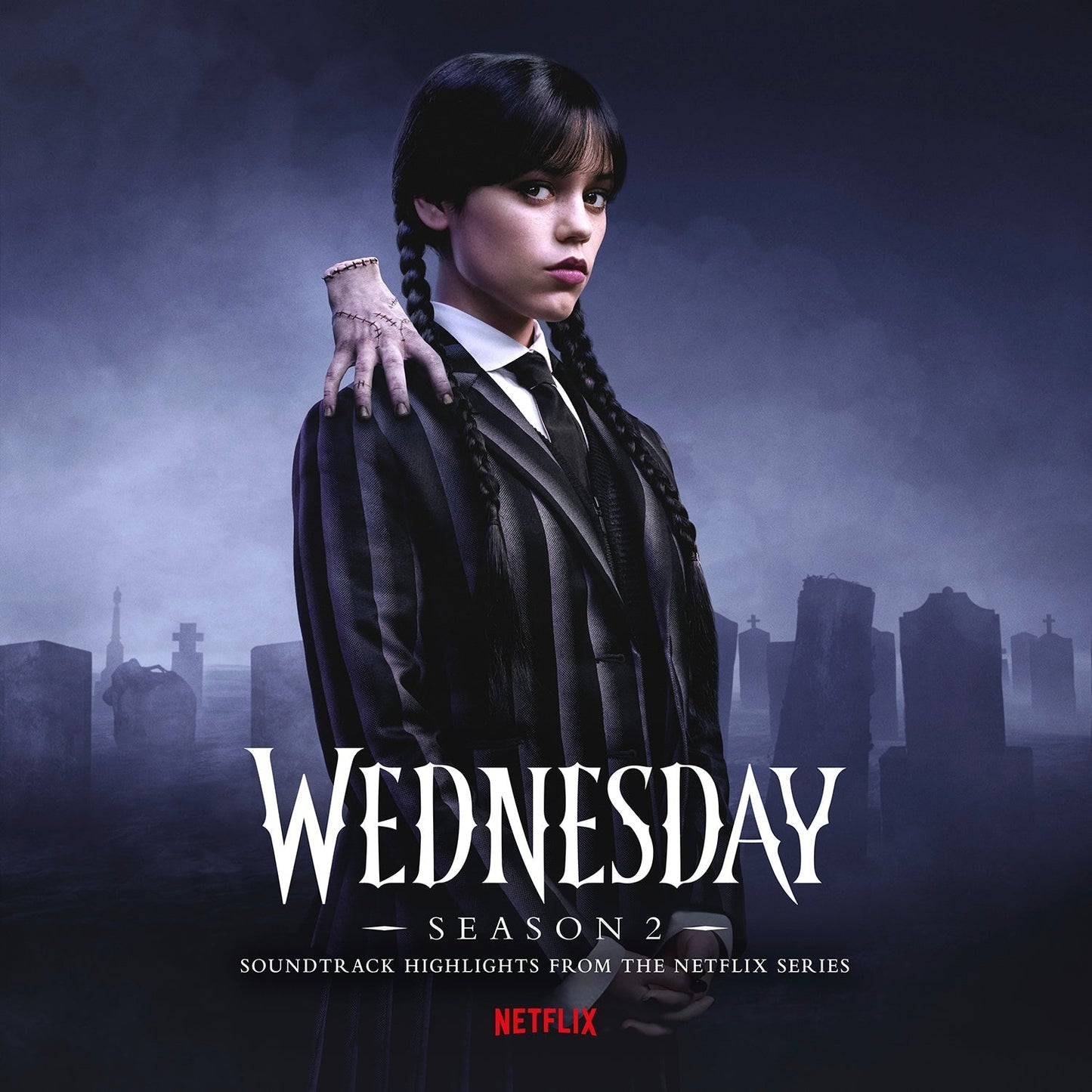 Wednesday Addams Nevermore Academy Orchestra - Wednesday: Season 2 (Original Soundtrack From The Netflix Series) (Purple & Black Blended Transparent Vinyl) [2LP] |-