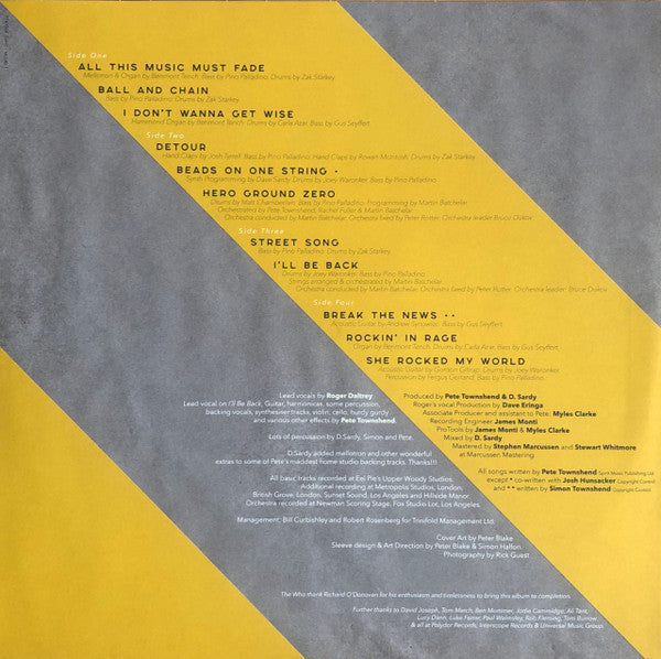 The Who - Who (2xVINYL) | Near Mint (NM) Near Mint (NM)-