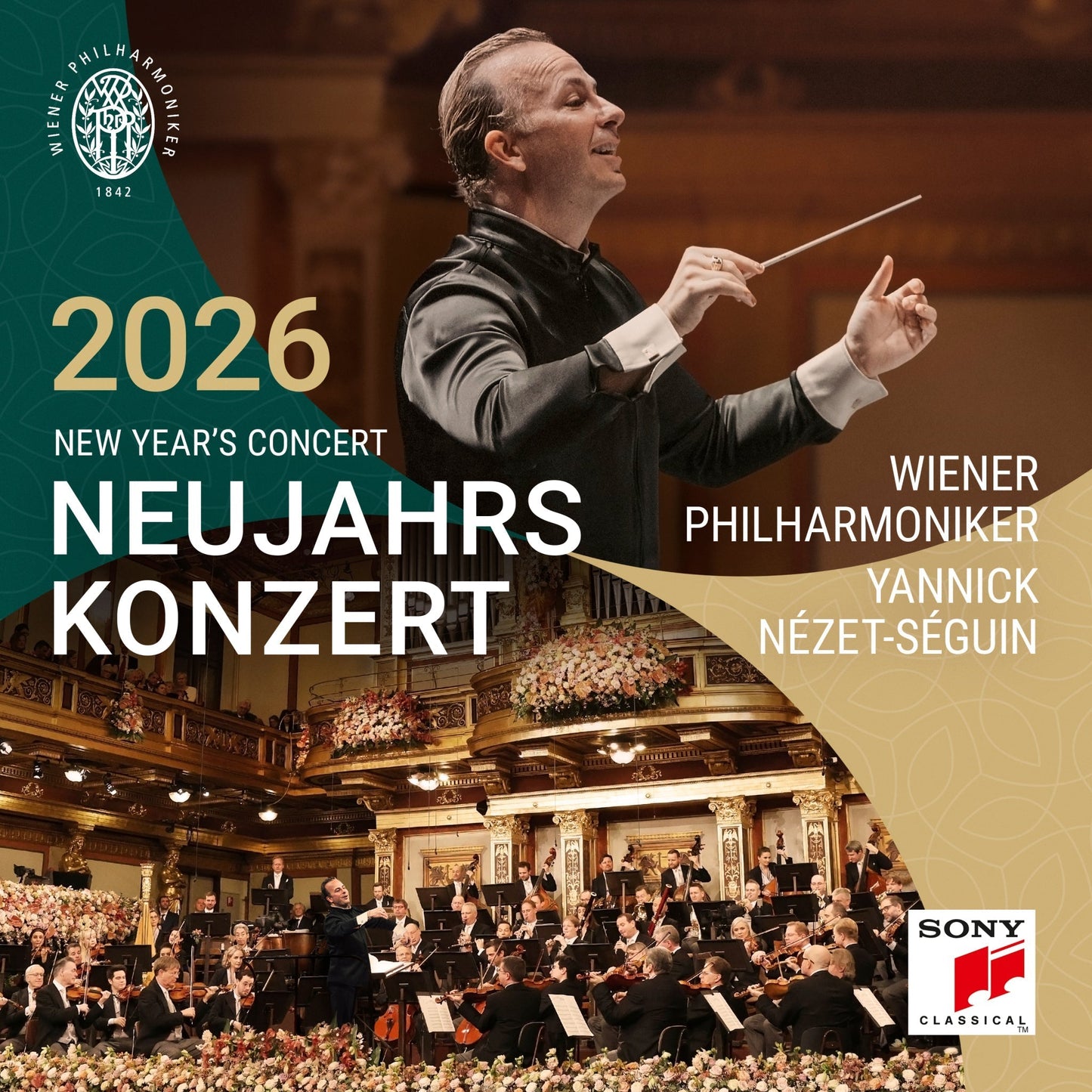 Wiener Philharmoniker & Yannick Nézet-Séguin - (PRE-ORDER 2/13/26) Neujahrskonzert 2026 / New Year'S Concert 2026 / Concert Du Nouvel An 2026 [2CD] |-