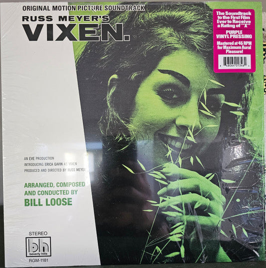 Russ Meyer's Vixen. Original Motion Picture Soundtrack | Mint (M) Mint (M)-