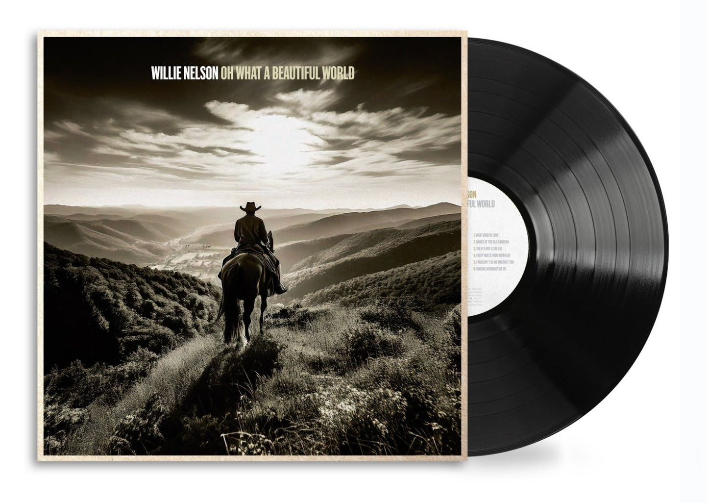 Willie Nelson - Oh What A Beautiful World (Lp) |-