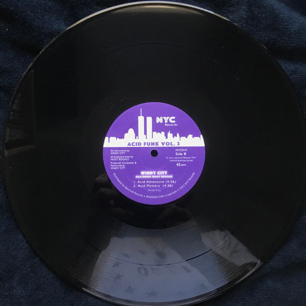 Windy City (4) , Featuring Moot Booxlé - Acid Funk, Vol. 3 | Mint (M) Generic-