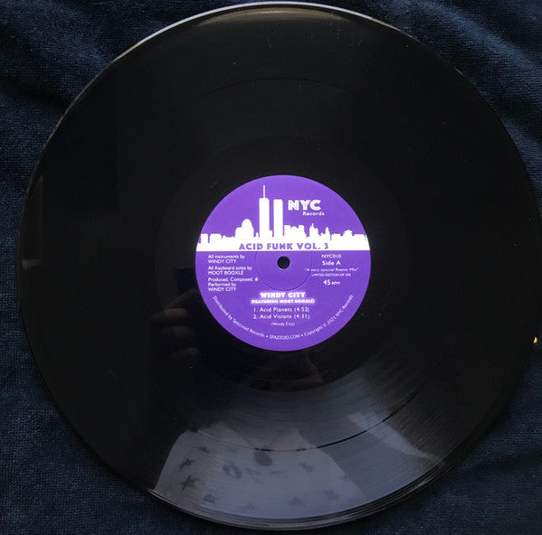 Windy City (4) , Featuring Moot Booxlé - Acid Funk, Vol. 3 | Mint (M) Generic-