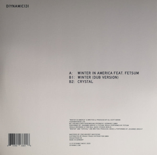 Johannes Brecht - Winter In America | Mint (M) Mint (M)-