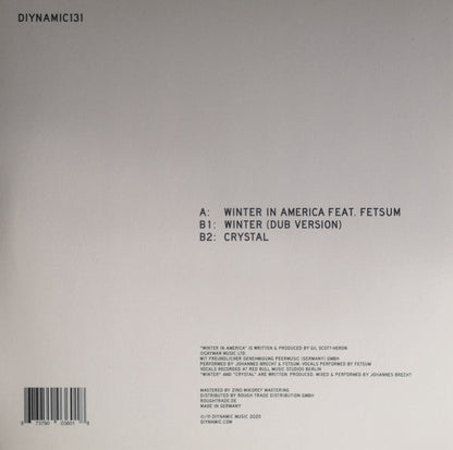 Johannes Brecht - Winter In America | Mint (M) Mint (M)-