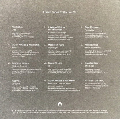 Woodkid / Nils Frahm With Robert De Niro - Ellis | Mint (M) Mint (M)-