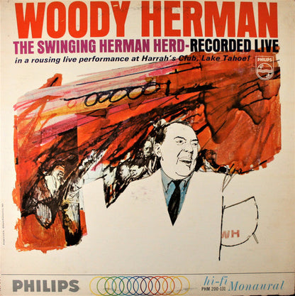 Woody Herman - The Swinging Herman Herd Recorded Live | Near Mint (NM) Very Good Plus (VG+)-