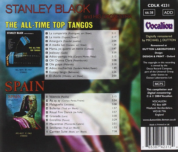 Spain / The All-Time Top Tangos *CD* | Mint (M) Mint (M)-