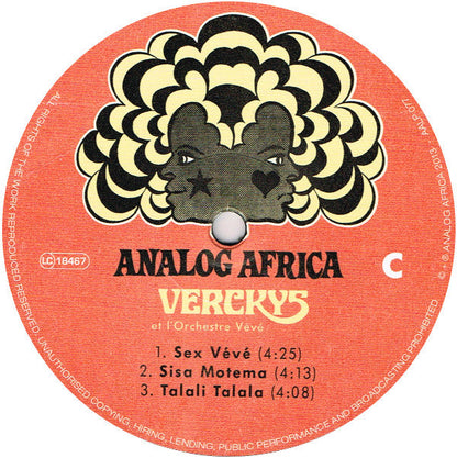 Verckys - Congolese Funk, Afrobeat & Psychedelic Rumba 1969-1978 | Mint (M) Mint (M)--