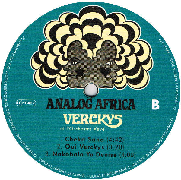 Verckys - Congolese Funk, Afrobeat & Psychedelic Rumba 1969-1978 | Mint (M) Mint (M)--