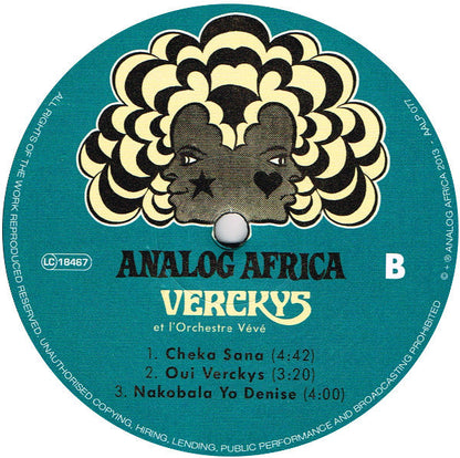 Verckys - Congolese Funk, Afrobeat & Psychedelic Rumba 1969-1978 | Mint (M) Mint (M)--