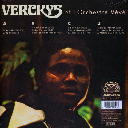 Verckys - Congolese Funk, Afrobeat & Psychedelic Rumba 1969-1978 | Mint (M) Mint (M)--