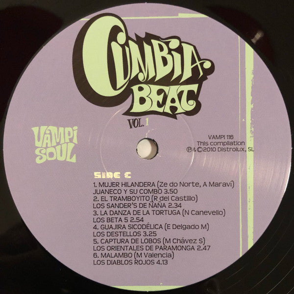 Various - Cumbia Beat Vol. 1 (Experimental Guitar-Driven Tropical Sounds From Perú 1966/1976) | Mint (M) Mint (M)--