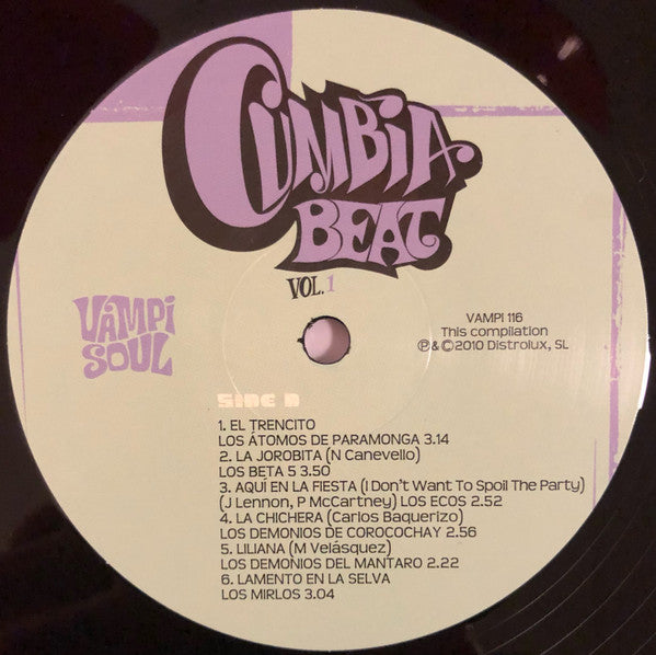 Various - Cumbia Beat Vol. 1 (Experimental Guitar-Driven Tropical Sounds From Perú 1966/1976) | Mint (M) Mint (M)--