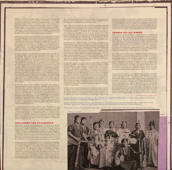Various - Cumbia Beat Vol. 1 (Experimental Guitar-Driven Tropical Sounds From Perú 1966/1976) | Mint (M) Mint (M)--