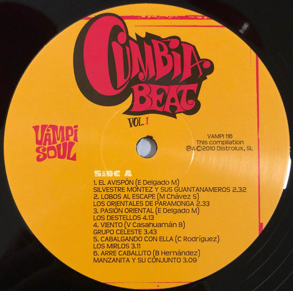 Various - Cumbia Beat Vol. 1 (Experimental Guitar-Driven Tropical Sounds From Perú 1966/1976) | Mint (M) Mint (M)--