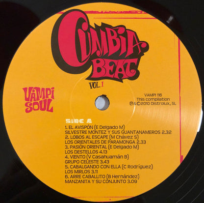 Various - Cumbia Beat Vol. 1 (Experimental Guitar-Driven Tropical Sounds From Perú 1966/1976) | Mint (M) Mint (M)--