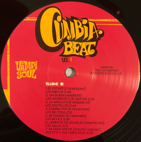 Various - Cumbia Beat Vol. 1 (Experimental Guitar-Driven Tropical Sounds From Perú 1966/1976) | Mint (M) Mint (M)--