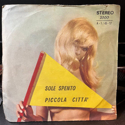 Anna Carucci - Sole Spento / Piccola Citta (7" ITALY VINYL) |--