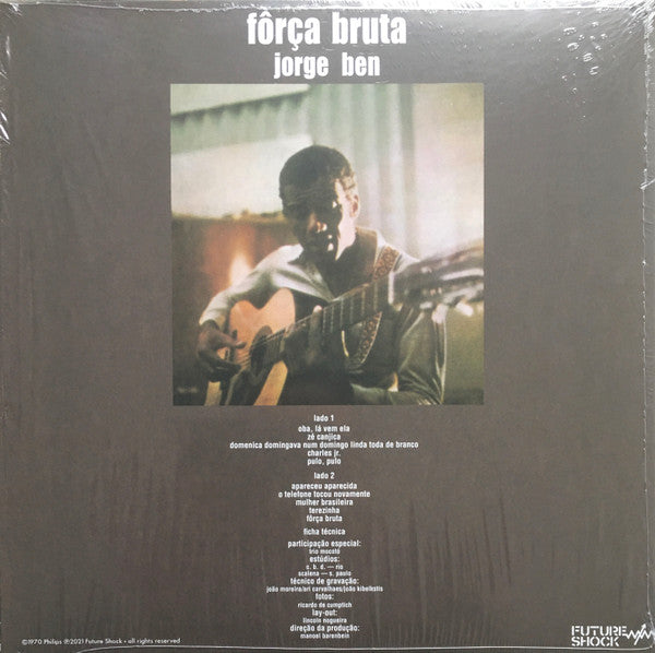 Fôrça Bruta (HALLOWEEN ORANGE VINYL) | Mint (M) Mint (M)-