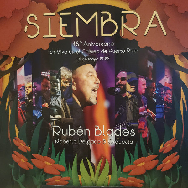 Ruben Blades - Siembra 45 Aniversario En Vivo en el Coliseo de Puerto Rico 14 de mayo 2022 (2xVINYL) | Mint (M) Mint (M)-