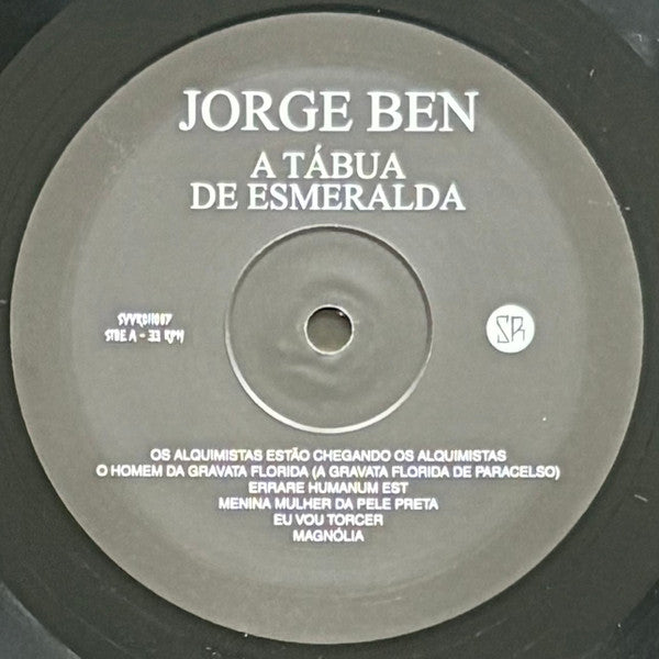 A Tábua De Esmeralda (VINYL) | Mint (M) Mint (M)-
