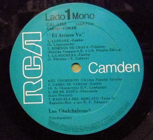 Los Chalchaleros - El Arriero Va | Excellent (EX) Generic-