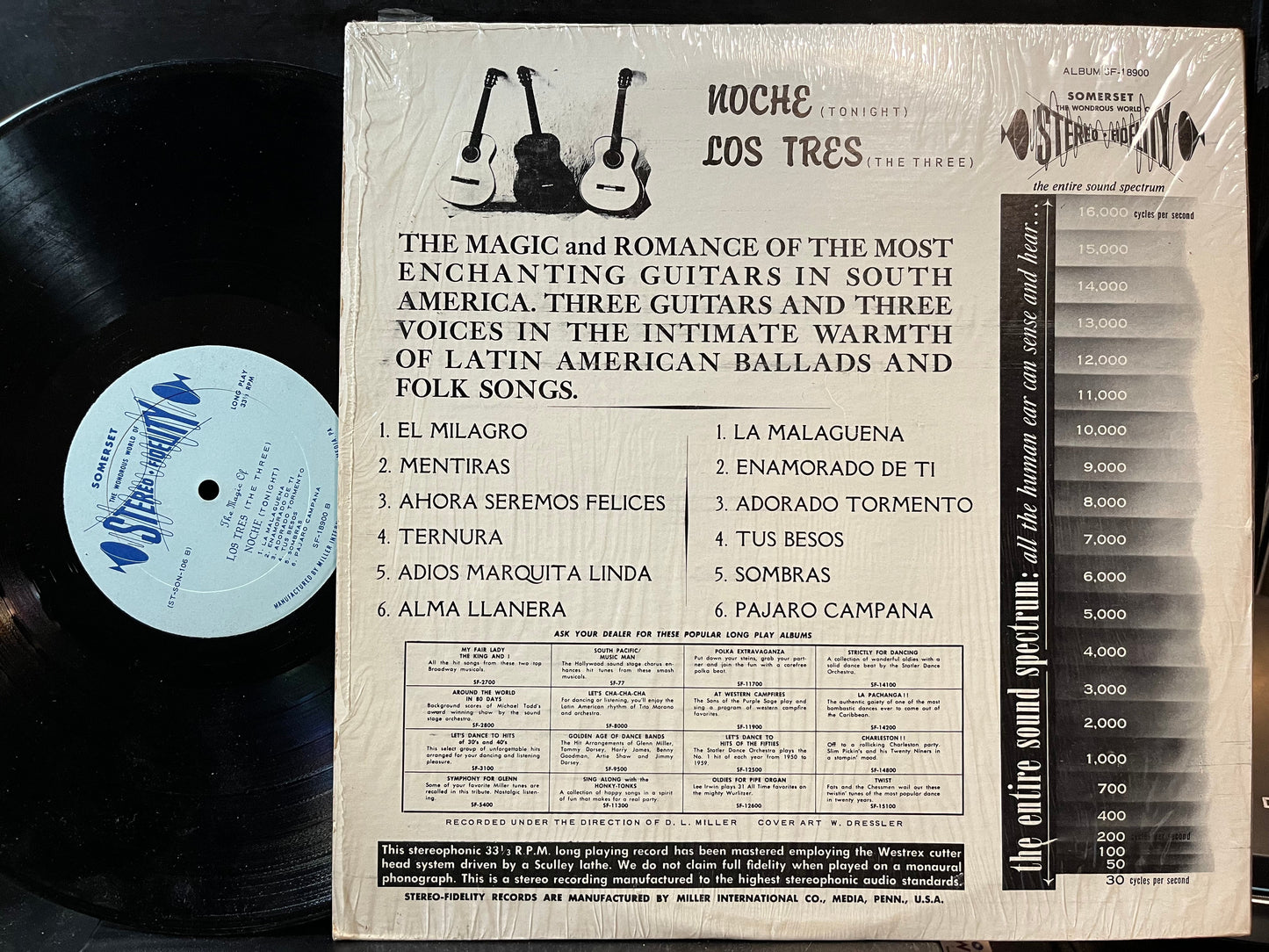 Los Tres (3) - Noche (VINYL) | Near Mint (NM) Near Mint (NM)-