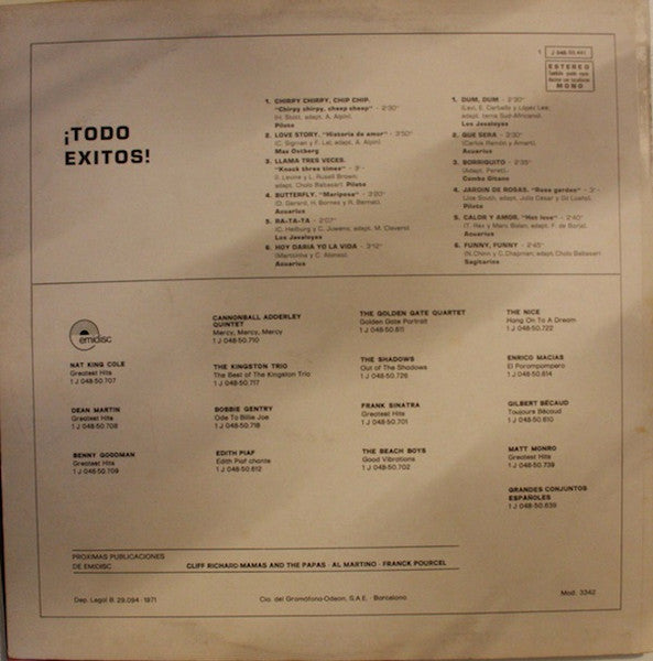 Various - ¡Todo Exitos! En Español *SHRINK* | Near Mint (NM) Near Mint (NM)-