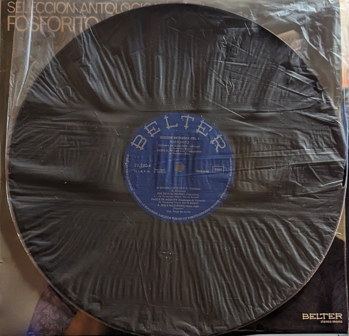Fosforito - Seleccion Antologica / Vol. 4 *SPAIN* | Near Mint (NM) Excellent (EX)-