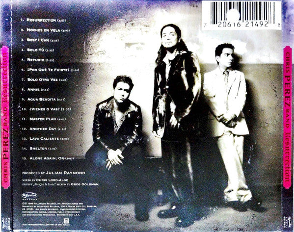 Chris Perez Band - Resurrection (CD) | Near Mint (NM) Near Mint (NM)-