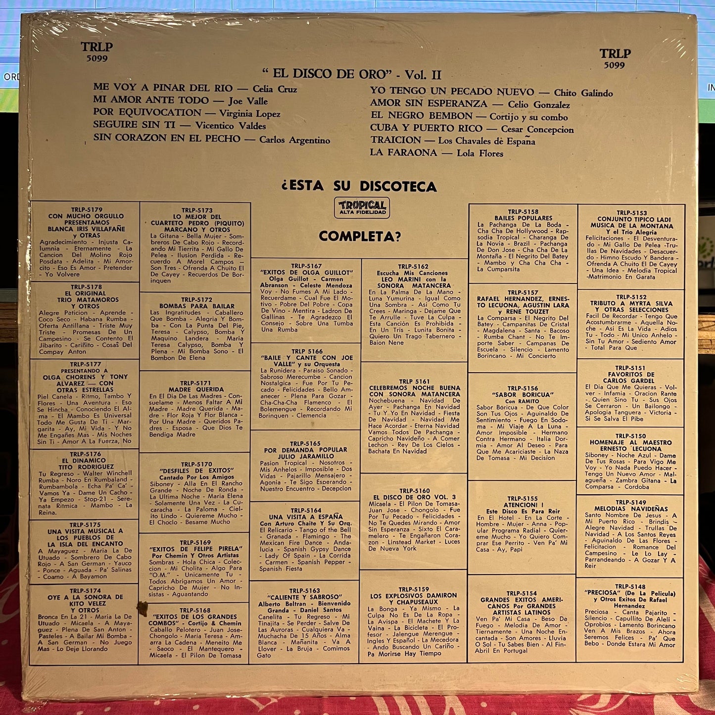 Various - El Disco De Oro: Vol. 2 | Near Mint (NM) Near Mint (NM)-
