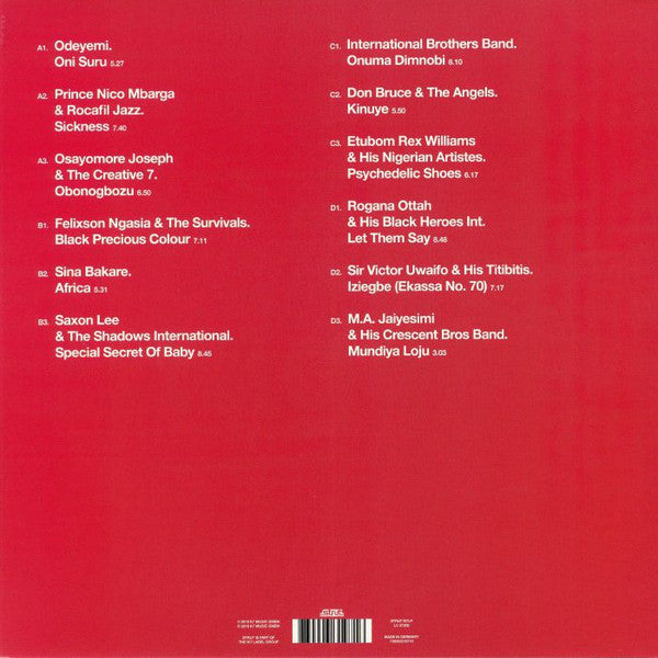 Nigeria 70 (No Wahala: Highlife, Afro-Funk & Juju 1973-1987)(VINYL) |--