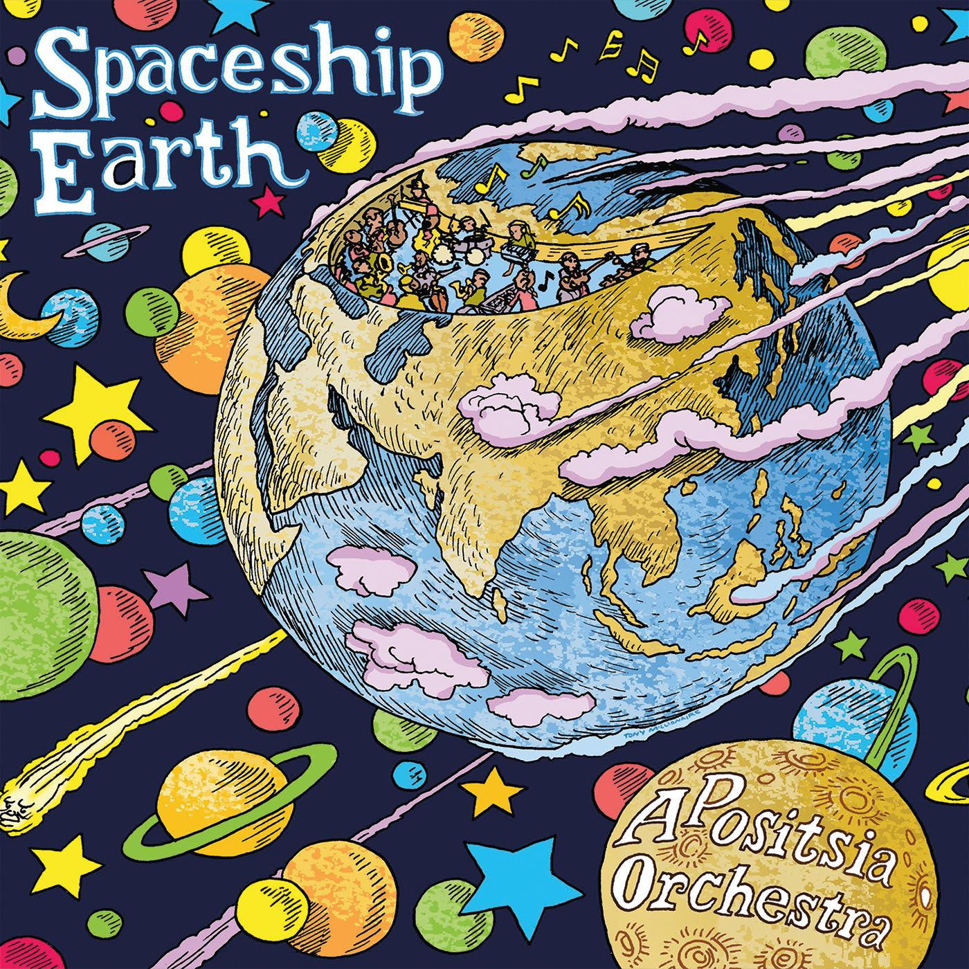 Apositsia Orchestra - Spaceship Earth (CD) |--