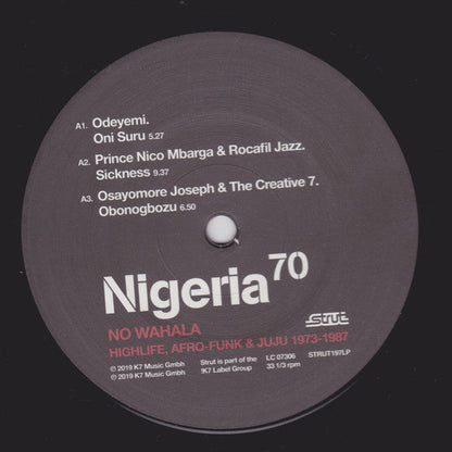 Nigeria 70 (No Wahala: Highlife, Afro-Funk & Juju 1973-1987)(VINYL) |--