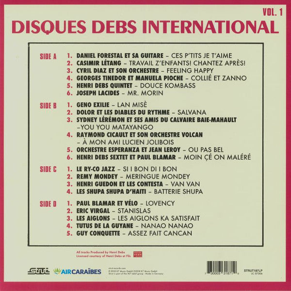 Disques Debs International Volume 1 (2xVINYL)(An Island Story: Biguine, Afro Latin & Musique Antillaise 1960-1972) | Mint (M) Mint (M)--